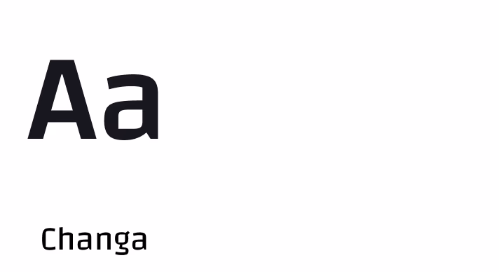 Onefi typography