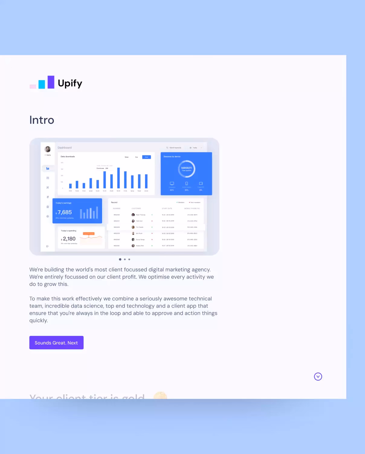 Upify color palette 3